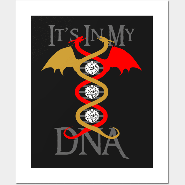 DNA D&D Wall Art by ikaszans